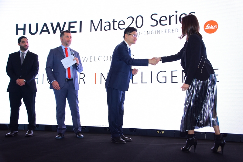 Launching of the Huawei Mate20 at Four Seasons Hotel